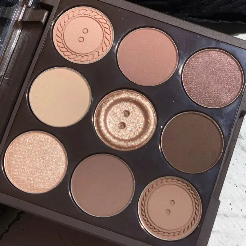 Korean Earth Tone Eyeshadow Palette