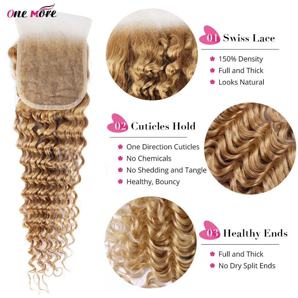 Honey Blonde Wave Hair Bundles