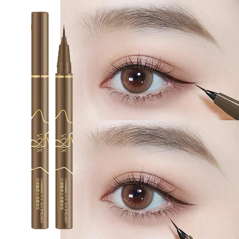 Silkworm Brown Waterproof Eyeliner Pen