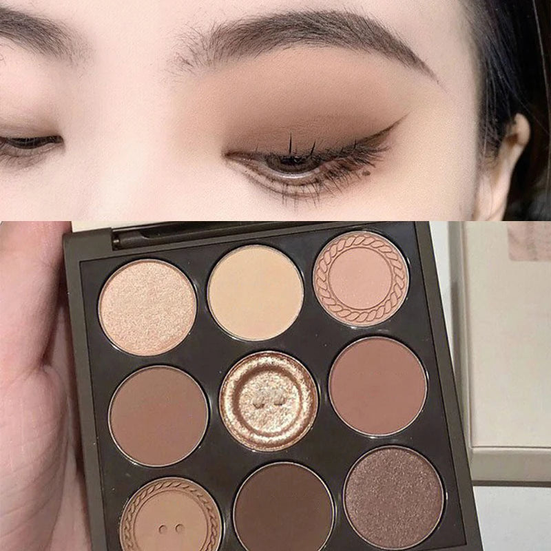 Korean Earth Tone Eyeshadow Palette