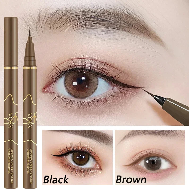 Silkworm Brown Waterproof Eyeliner Pen