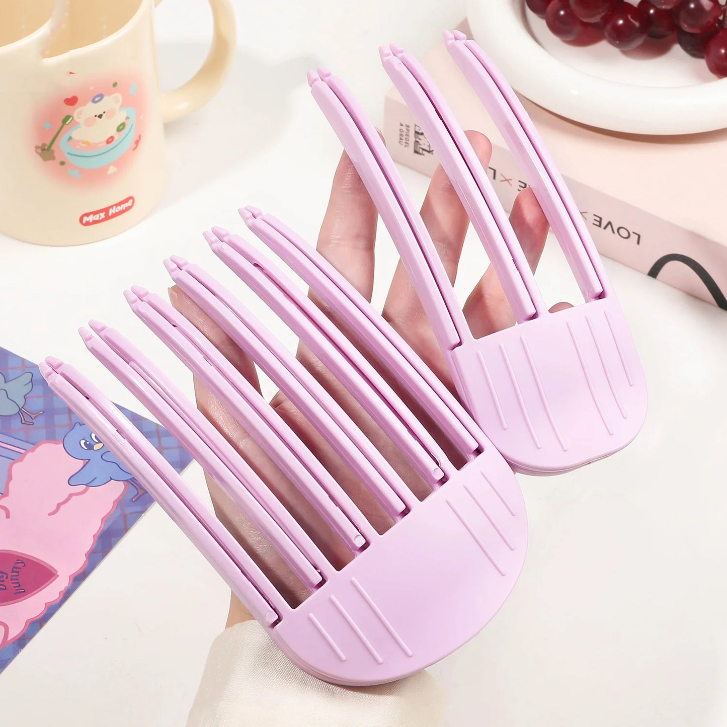 Fluffy Volume Hair Curl Clips