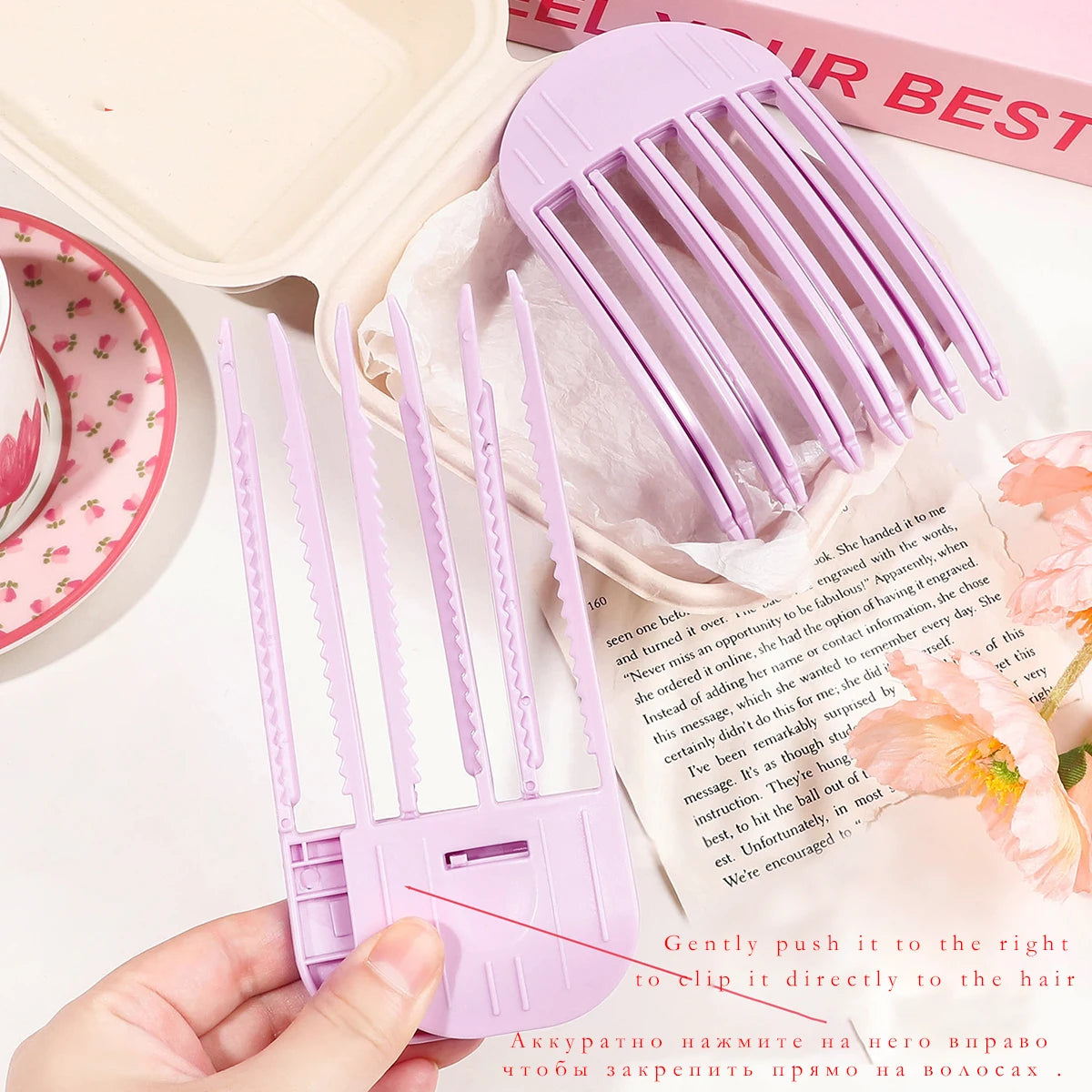 Fluffy Volume Hair Curl Clips