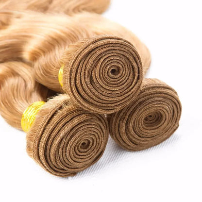 Golden Brazilian Body Wave Hair Extensions