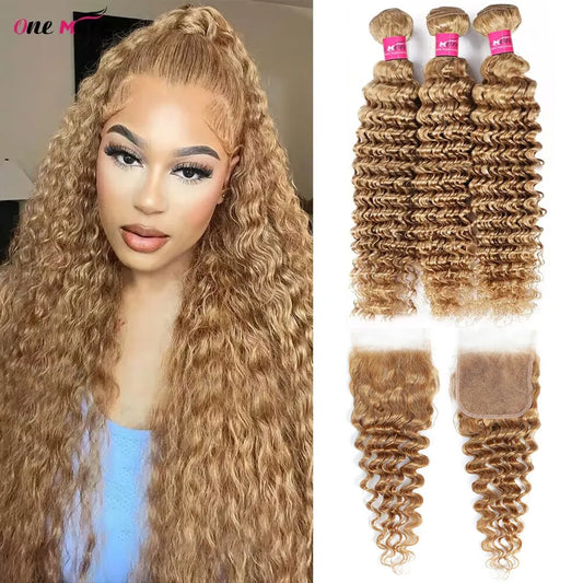 Honey Blonde Wave Hair Bundles