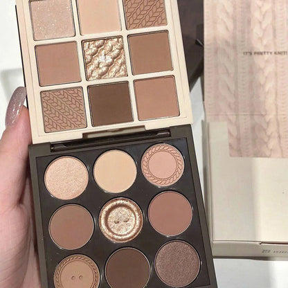Korean Earth Tone Eyeshadow Palette