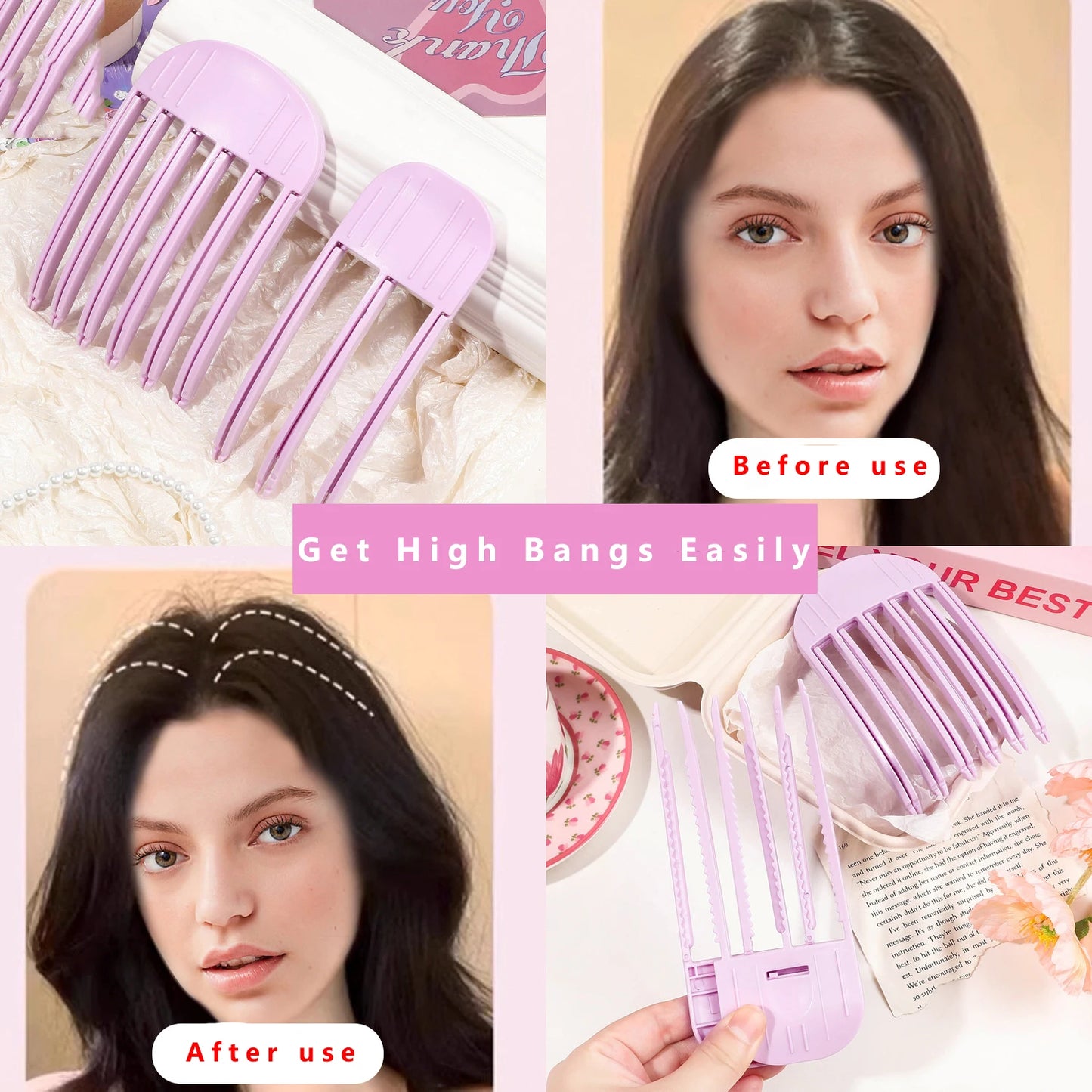 Fluffy Volume Hair Curl Clips