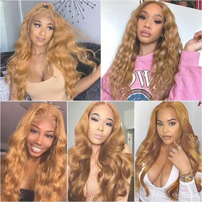 Golden Brazilian Body Wave Hair Extensions